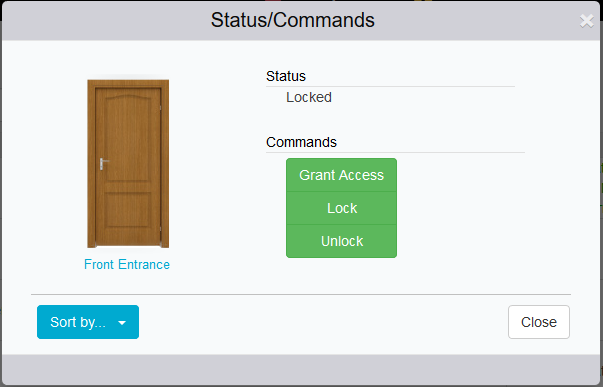 PERSONA Campus Online Web Client Monitor Command Status Commands